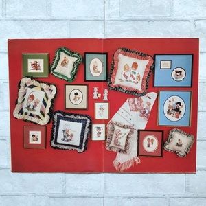 Precious Moments 25 page cross stitch pattern book